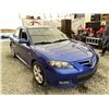 Image 9 : A12 --  2007 MAZDA 3 BLUE 279368 KMS