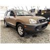 Image 8 : A12C --  2002 HYUNDAI SANTA FE GL GOLD 213088 KMS