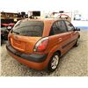 Image 15 : A12F --  2008 KIA RIO 5 SX ORANGE 207780 KMS