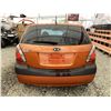 Image 18 : A12F --  2008 KIA RIO 5 SX ORANGE 207780 KMS