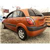 Image 20 : A12F --  2008 KIA RIO 5 SX ORANGE 207780 KMS