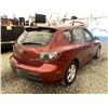 Image 15 : A12G --  2009 MAZDA 3 GS HATCHBACK RED 275,714 KMS