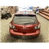 Image 19 : A12G --  2009 MAZDA 3 GS HATCHBACK RED 275,714 KMS