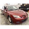 Image 9 : A12G --  2009 MAZDA 3 GS HATCHBACK RED 275,714 KMS