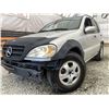 Image 1 : A12H --  2002 MERCEDES ML 320 SILVER 271,527 KMS