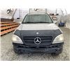 Image 6 : A12H --  2002 MERCEDES ML 320 SILVER 271,527 KMS