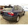 Image 15 : B2 --  2004 BMW X3 BLUE 229413 KMS