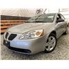 Image 1 : B3 --  2008 PONTIAC G6 SILVER 60534 KMS
