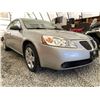 Image 8 : B3 --  2008 PONTIAC G6 SILVER 60534 KMS