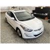 Image 10 : B6 --  2014 HYUNDAI ELANTRA WHITE 236804 KMS