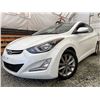 Image 1 : B6 --  2014 HYUNDAI ELANTRA WHITE 236804 KMS