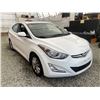 Image 9 : B6 --  2014 HYUNDAI ELANTRA WHITE 236804 KMS