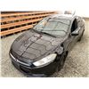 Image 4 : A12L --  2015 DODGE DART BLACK 213189 KMS