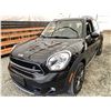 Image 3 : C6A --  2016 MINI COOPER COUNTRYMAN BLACK 178216 KMS