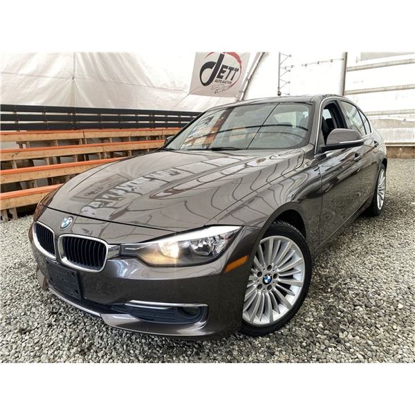 C6H --  2015 BMW 320I LUXURY BROWN, 108,228 KMS