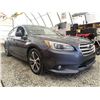 Image 8 : D1 --  2015 SUBARU LEGACY GREY 246033 KMS