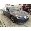 Image 9 : D1 --  2015 SUBARU LEGACY GREY 246033 KMS