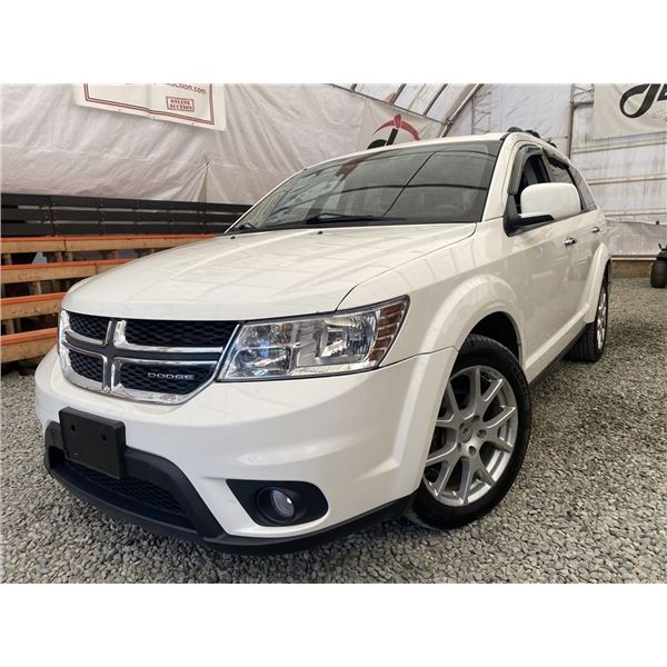 D5 --  2012 DODGE JOURNEY WHITE 176679 KMS