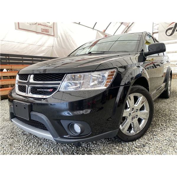 E1 --  2014 DODGE JOURNEY RT BLACK 211936 KMS