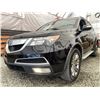Image 2 : E2 --  2010 ACURA MDX ADVANCE BLACK 255466 KMS