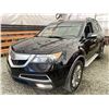 Image 3 : E2 --  2010 ACURA MDX ADVANCE BLACK 255466 KMS