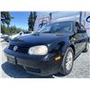 Image 2 : E4 --  2005 VW GOLF BLACK 245540 KMS