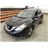 Image 4 : E6 --  2017 NISSAN MURANO SV W/TECH AWD , Black, 278932 KM