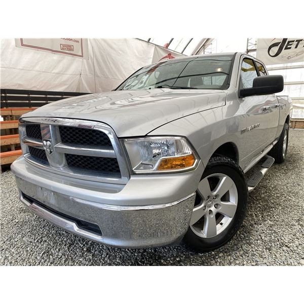 F3 --  2012 DODGE RAM 1500 SILVER 237401 KMS