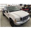 Image 10 : F5 --  2004 FORD F350 WHITE 456091 KMS