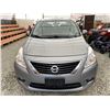 Image 6 : A4 --  2012 NISSAN VERSA SILVER 244631 KMS