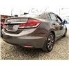 Image 14 : A5 --  2013 HONDA CIVIC GREY 262598 KMS