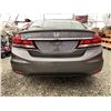 Image 17 : A5 --  2013 HONDA CIVIC GREY 262598 KMS
