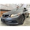 Image 2 : A5 --  2013 HONDA CIVIC GREY 262598 KMS