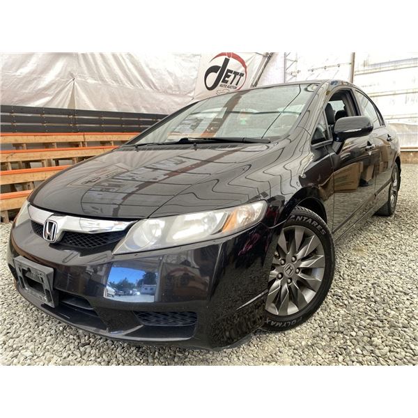 C5 --  2010 HONDA CIVIC BLACK 167972 KMS
