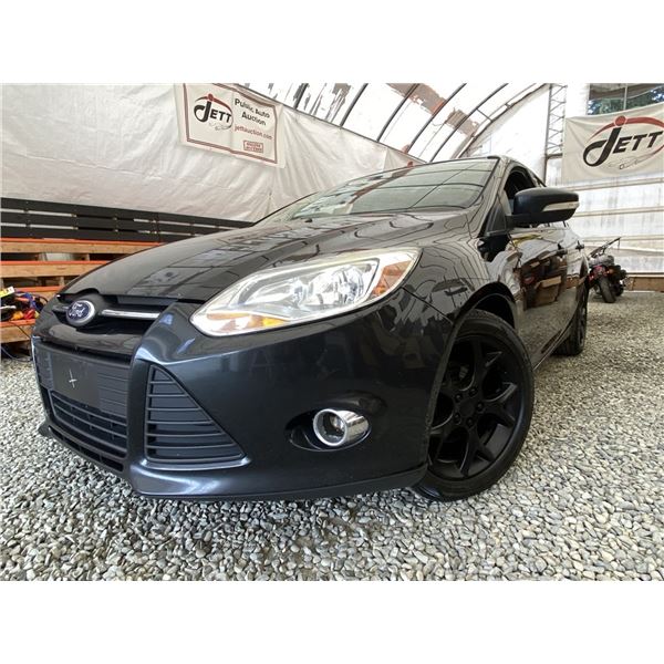 D2 --  2014 FORD FOCUS BLACK 169425 KMS
