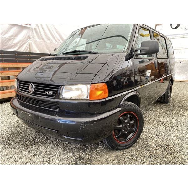 A12E --  2000 VW EUROVAN VR6, Black, 197842 MILES