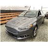 Image 3 : A12J --  2014 FORD FUSION TITANIUM GREY 134668 KMS