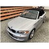 Image 4 : C6 --  2008 BMW 128I CONVERTIBLE SILVER 219689 KMS