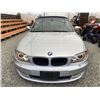 Image 6 : C6 --  2008 BMW 128I CONVERTIBLE SILVER 219689 KMS