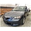 Image 3 : A12P --  2008 MAZDA 3 GREY 193246 KMS
