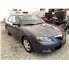 Image 9 : A12P --  2008 MAZDA 3 GREY 193246 KMS
