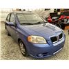 Image 9 : A7 --  2008 PONTIAC WAVE BLUE 86898 KMS "NO RESERVE"