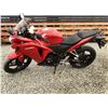 Image 1 : OK --  2013 HONDA CBR250 RED  11375 KMS