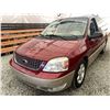 Image 3 : A12S -- 2004 FORD FREESTAR RED 184594 KMS "NO RESERVE"