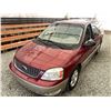 Image 4 : A12S -- 2004 FORD FREESTAR RED 184594 KMS "NO RESERVE"