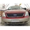 Image 5 : A12S -- 2004 FORD FREESTAR RED 184594 KMS "NO RESERVE"