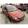 Image 10 : A12W --  2007 VOLVO V50 T5 ORANGE 176803 KMS