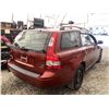 Image 15 : A12W --  2007 VOLVO V50 T5 ORANGE 176803 KMS