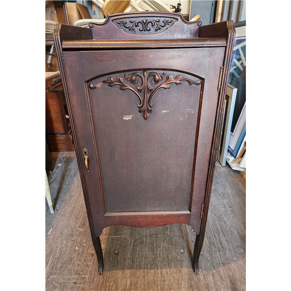 669 - Antique Sheet Music Cabinet