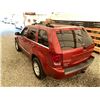 Image 22 : A12B -- 2005 JEEP GRAND CHEROKEE RED 324307 KMS